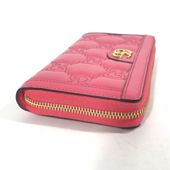 GUCCI GG Marmont GGMatelasse Zip Around Wallet Zip Around Wallet Unused - Picture 3 of 15
